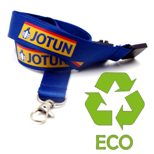 flat poly eco lanyard