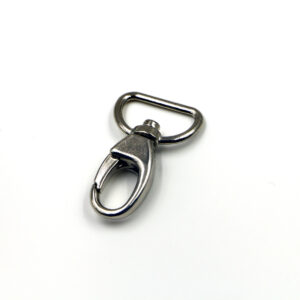 wide metal alloy hook for lanyard