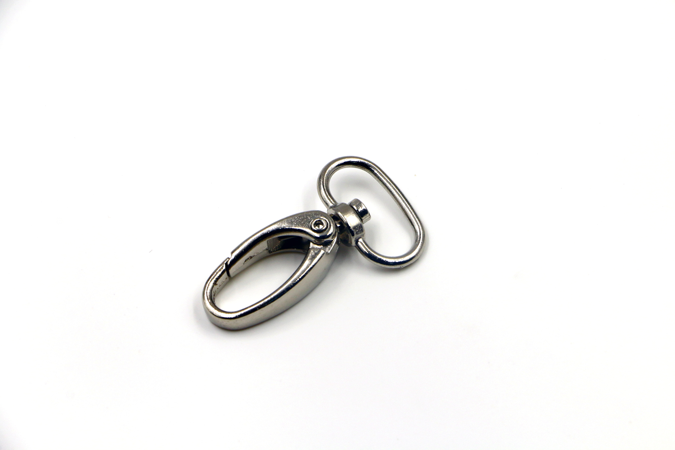 Wide Metal Oval Hook-10 wide metal oval hook for lanyard