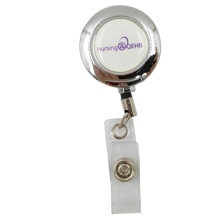 Printed Chrome Badge Reels Printed Chrome Badge Reels