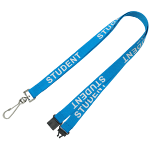 Blue Student Lanyard