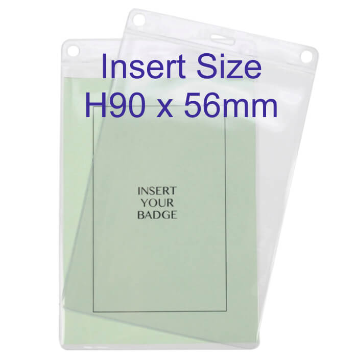 90 x 56 Portrait Badge Holder (1) 90 x 56 Portrait Badge Holder